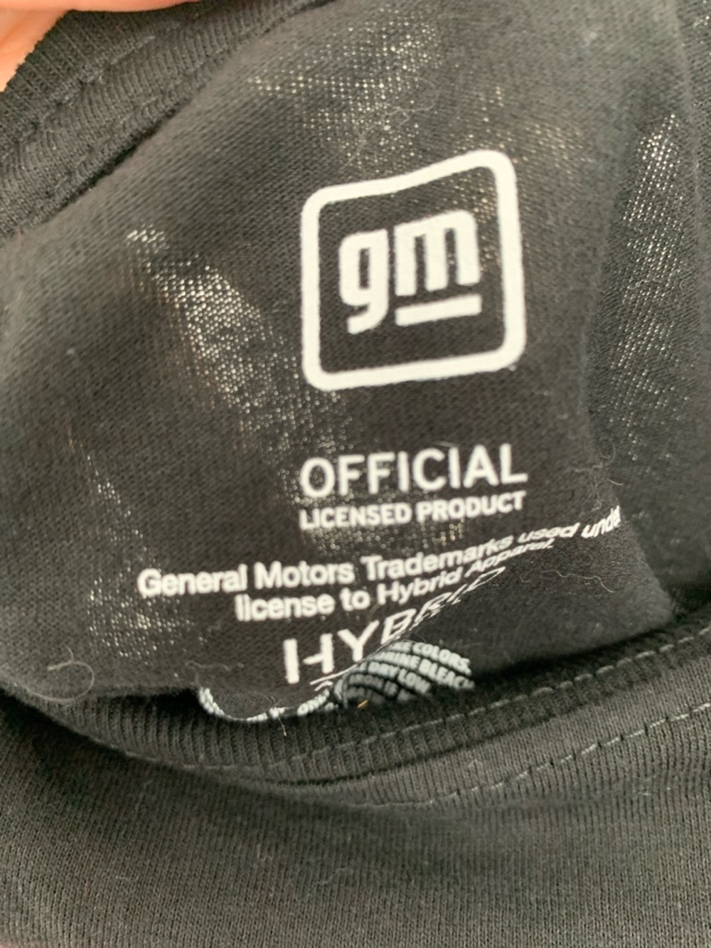 GM Corvette Stingray Graphic Tee - Black with Pink Accent, Size XS. - Picture 4 of 9